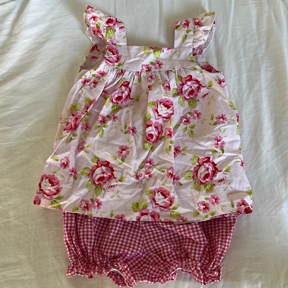 Southern Sunshine Kids 2 Piece Floral Outfit